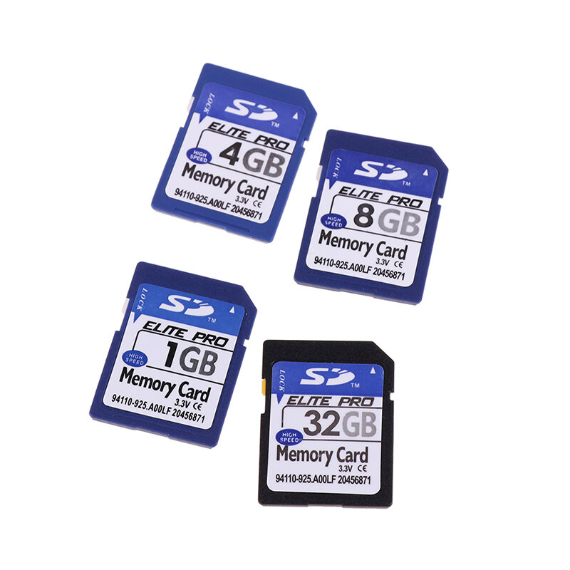 Tarjeta SD de memoria Flash Digital segura, 1GB, 2GB, 4GB, 8GB, 16GB, 32GB, 64GB