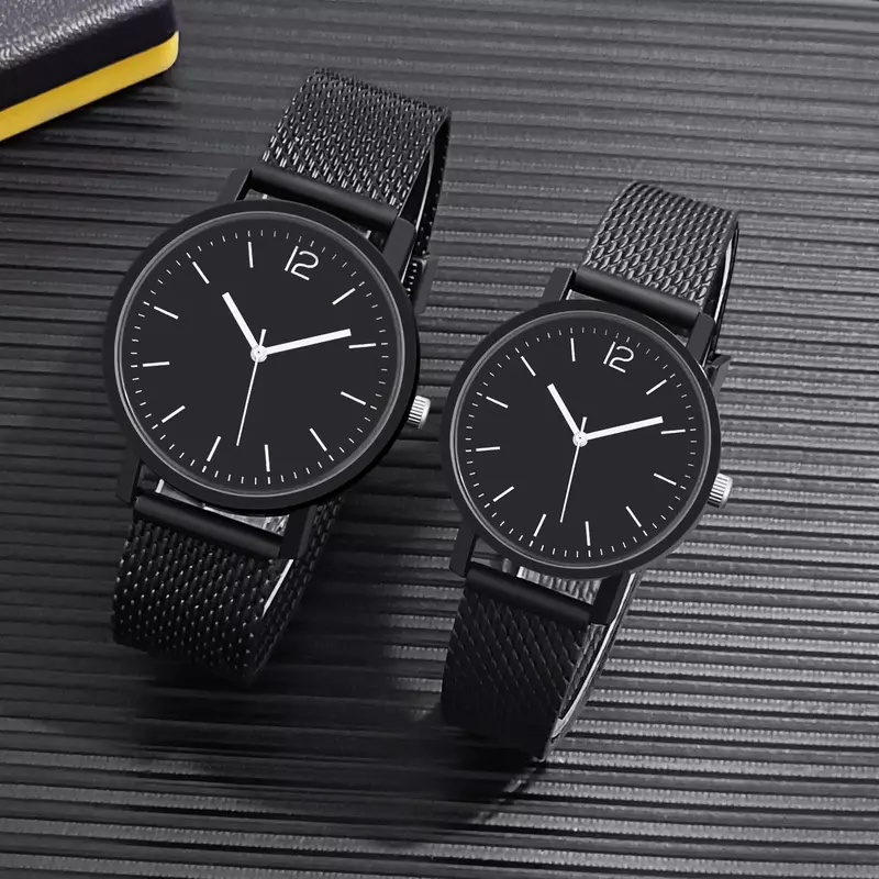 Couple Watches for Lovers Fashion Quartz Wristwatches Men Women Waterproof Splash Resistant Wristwatch Lovers Watch Reloj Hombre