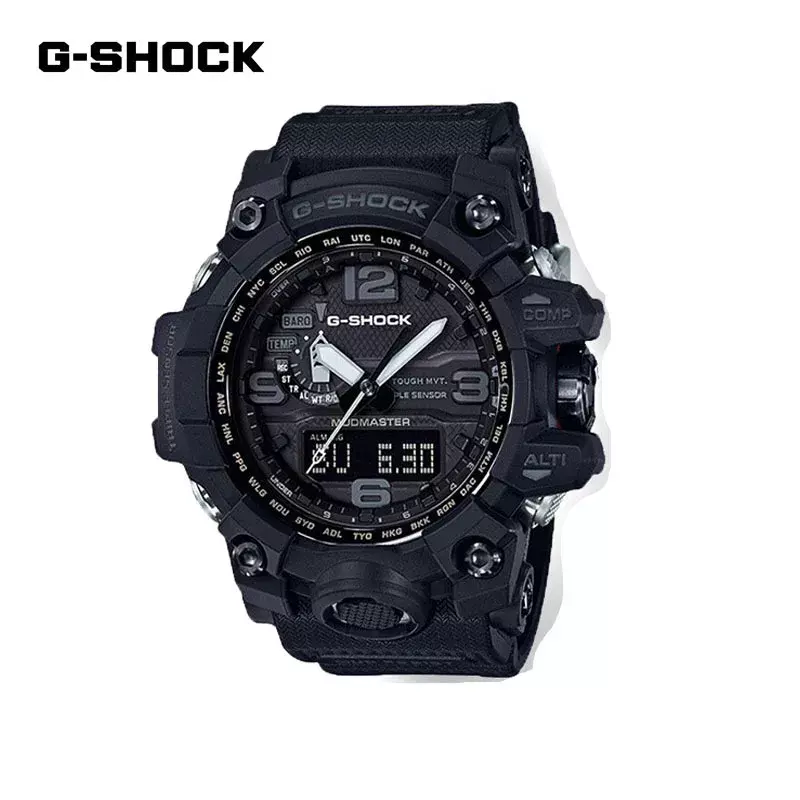 Jam tangan G-SHOCK baru GWG1000 jam tangan pria, jam tangan olahraga luar ruangan modis kasual Multifungsi, jam tangan LED tahan benturan untuk pria