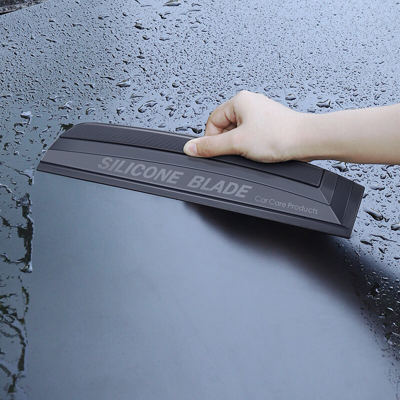 Non-Scratch ซิลิโคน Handy Squeegee Car Wrap เครื่องมือน้ำใบปัดน้ำฝนแห้งสะอาดขูดเครื่องขูดฟิล์มอุปกรณ์เสริม