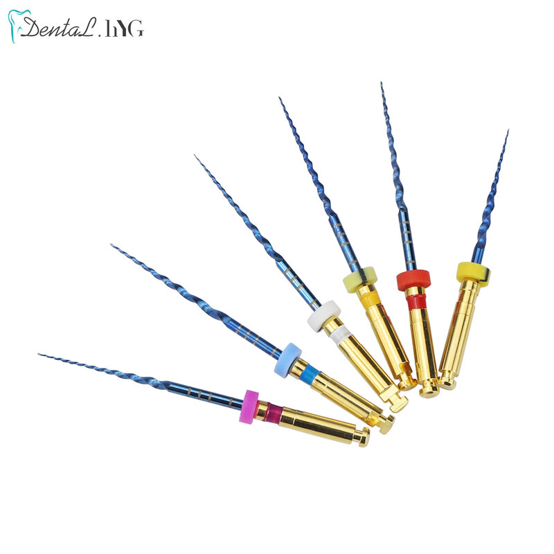 Dental SX-F3 Blue Files Nitinol Rotary Universal Engine Endodontic Anti-Fatigue Constant Needle Dentistry Root Canal Material