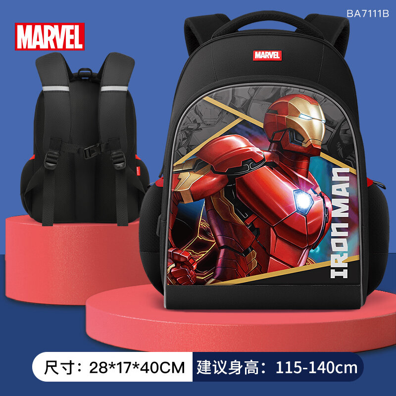 Original Disney Marvel Spider Man backpack Superhero backpack children's boy kindergarten backpack children's cartoon bag gift