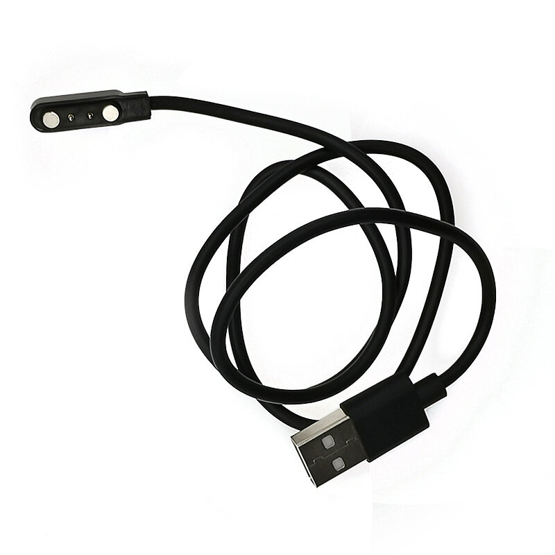 2 pin 4pin Smartwatch Dock Charger Adapter cavo di ricarica USB cavo per adulti/bambini Smart Watch Power Charge accessori per cavi