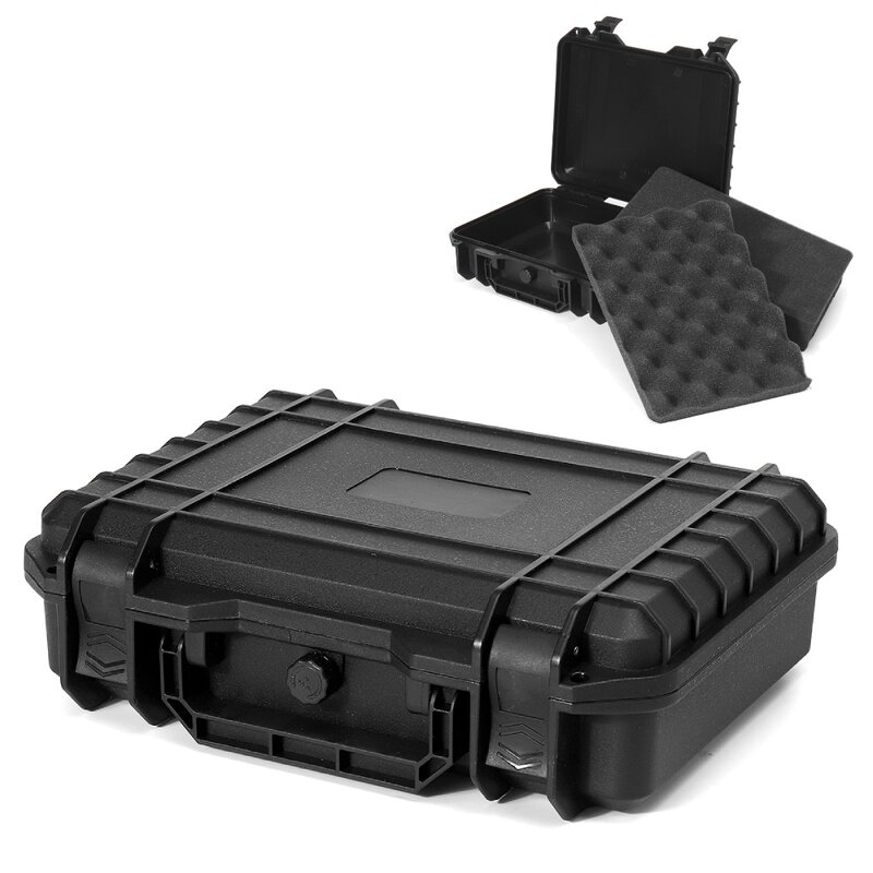 Syste kotak alat wadah keras, wadah peralatan Organizer tas kotak alat penyimpanan mekanik kering portabel