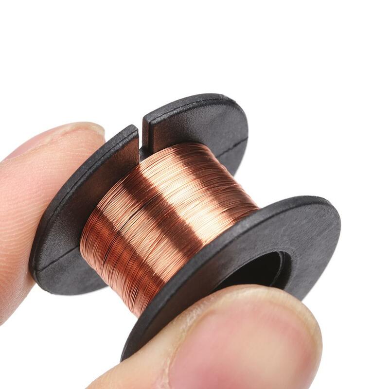 0.1mmの銅線のはんだ付けワイヤー,携帯電話,コンピューターの溶接修理ツール,1/5/10個