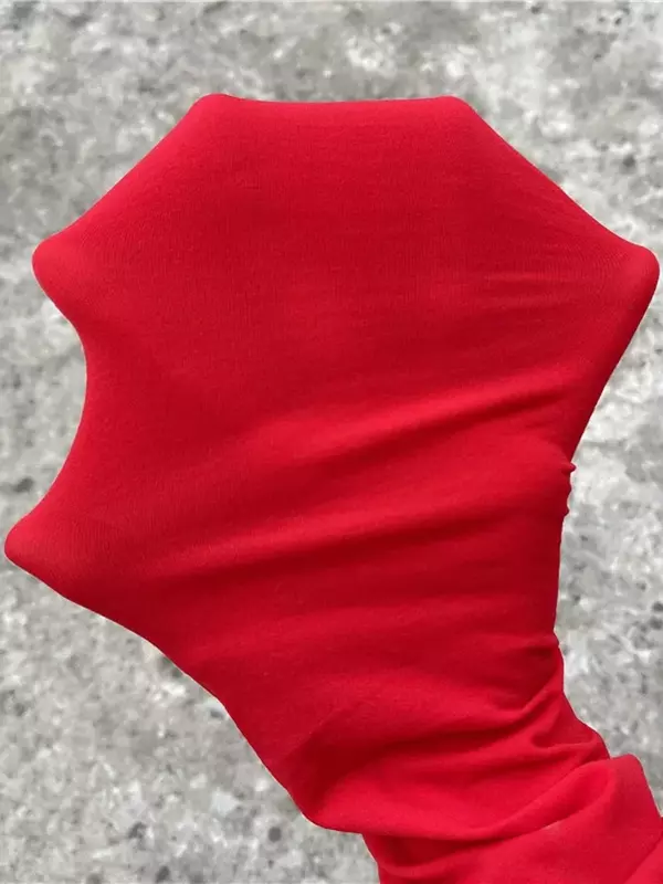 Tossy-medias ajustadas transparentes para Mujer, lencería de encaje, pantimedias de invierno, Bodys rojos, parte inferior Sexy