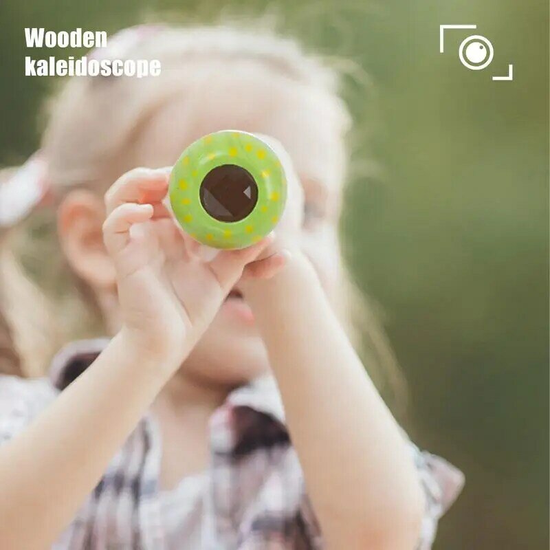 Kaléidoscope portable pour enfants, jouet végétal créatif, pièce plus lente, télescope pour enfants, science, développement, fête
