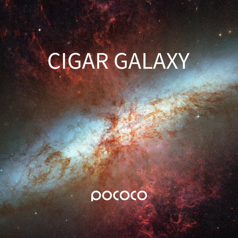 Poccoco Galaxyプロジェクター用のゴージャスな星雲-5kウルトラhd、6個 (プロジェクターなし)