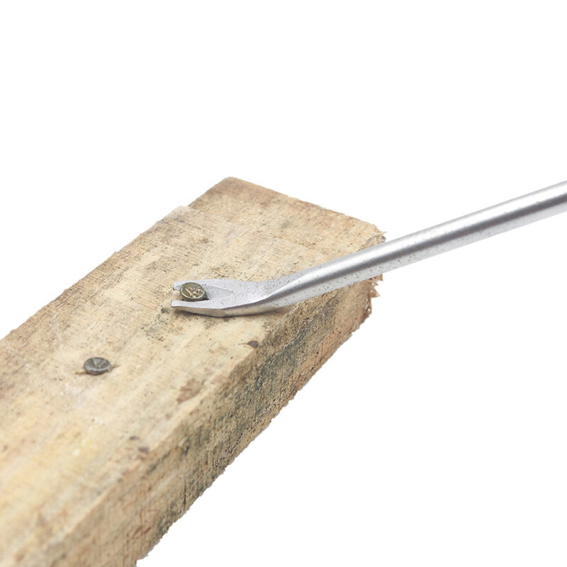Nail Puller Pry Tool com chave de fenda tipo U e V, ferramentas manuais para oficina em casa, indústria, carpinteiros, escritório, 260mm