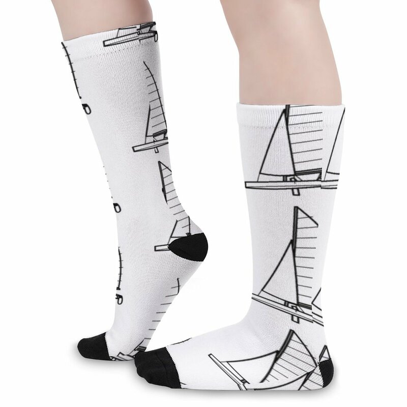 17 sailboat носки Nacra, футбольные спортивные носки, забавные мужские носки