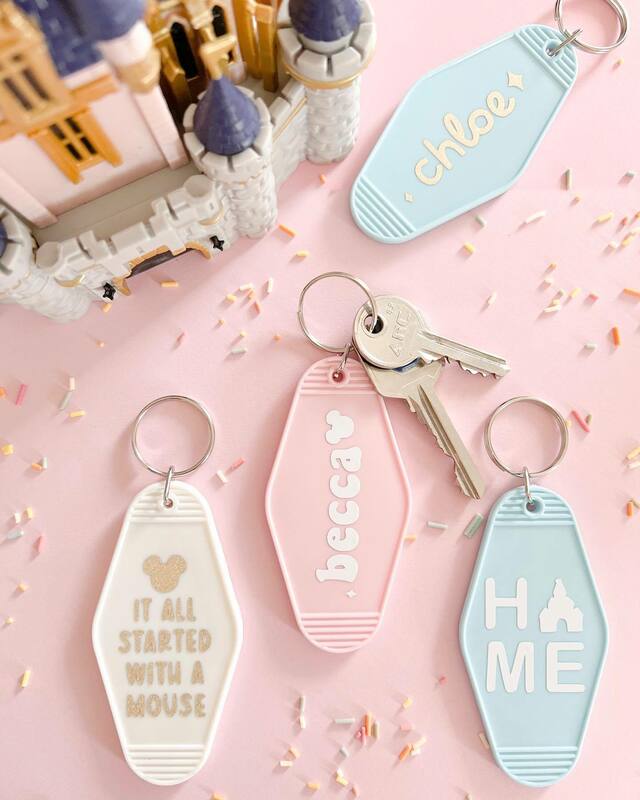 Wholesale UV DTF Motel Key Chain Decals UV DTF Wrap Cold Transfers Print Bundle For Hotel Key Chains