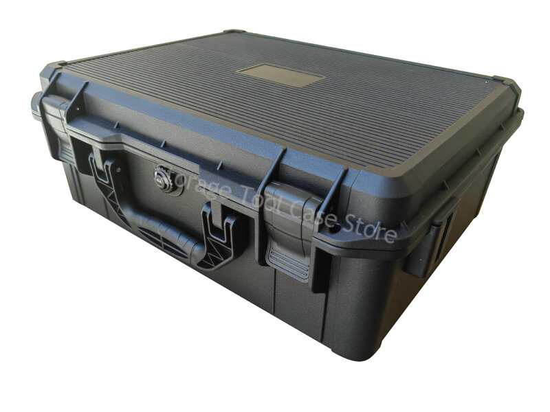 Caja de Herramientas portátil de plástico ABS, estuche de instrumentos de seguridad, bolsa de almacenamiento, estuche rígido grande, organizador de maleta