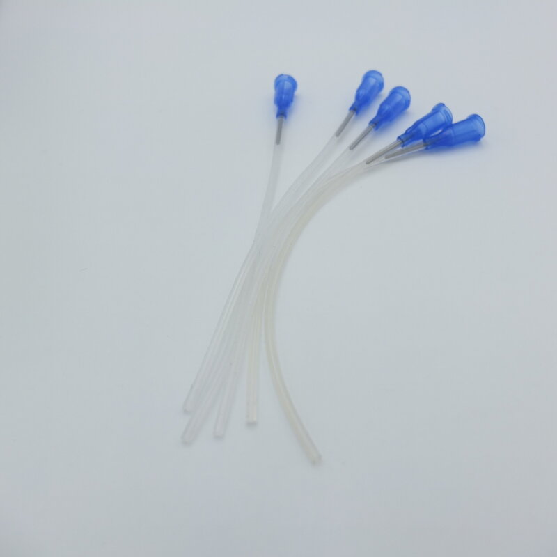 Little Bird Long Silicone Soft Tube sem seringa, Oral Soft Needle, Diâmetro exterior 2mm, 4 "100mm, 5 Pack
