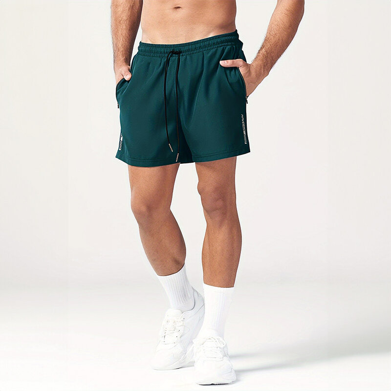 Летние повседневные шорты для мужчин, тонкие спортивные дышащие пляжные мужские шорты для баскетбола, фитнеса, тренировок, спортивные шорты для бега