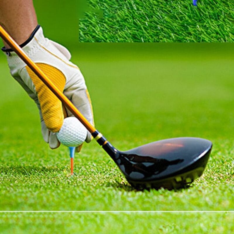 50 Stks/partij 42Mm/54Mm/70Mm Golf Tees Dubbellaag Gemengde Kleur Golfbal Houder Lichtgewicht Plastic Golf Training Bal Tee
