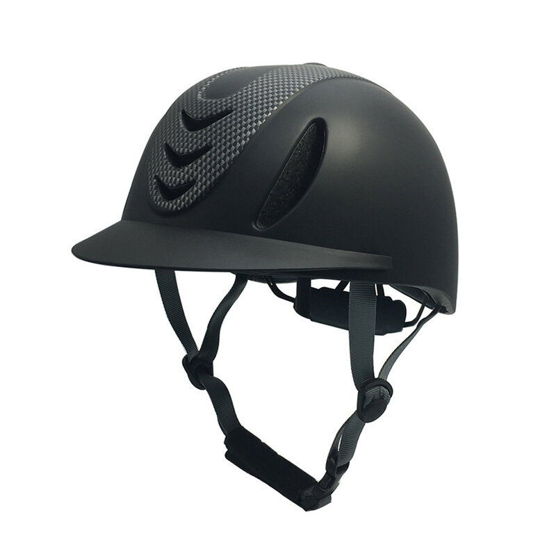 Сверхлегкий шлем для верховой езды для взрослых и детей, Регулируемый шлем для верховой езды, рыцарская шляпа, защитная шапка для верховой езды с ремнями