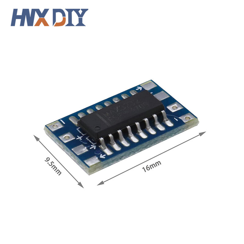 1-10 Stuks Seriële Poort Mini Rs232 Naar Ttl Converter Adapter Module Board Max3232 115200bps Dc 3-5V Voor Arduino