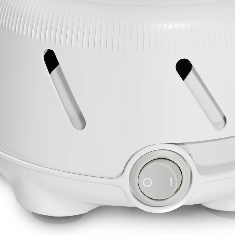 Mesin kebisingan putih Yogasleep dodm, warna putih dapat disesuaikan meningkatkan tidur dan konsentrasi kipas tunggal