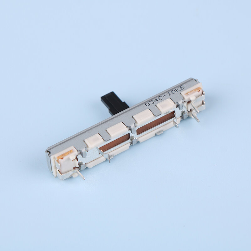Potenciômetro deslizante único, b10k, 2 eixos, 10mm, acessórios do misturador, rs30111ac00v, 4,5 cm