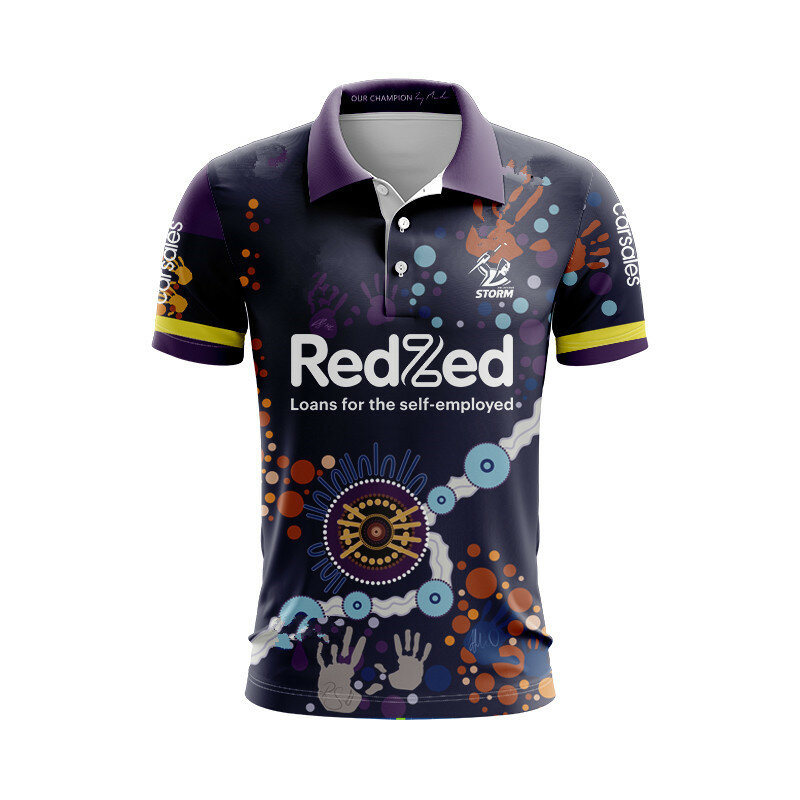MELBOURNE STORM-Rugby Jersey com capuz para homens, camisa oficial, nome e número de impressão, tamanho S-5XL, 2024