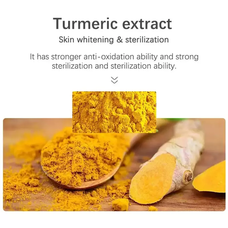 100g Turmeric Handmade Soap Face Wash Removal Acne Treatment Oil Control Moisturizing Whitening Soap Face Care Promotion
