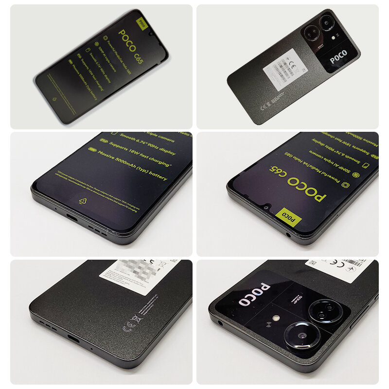 ใหม่ C65 poco ทุกรุ่น128GB/256GB G85 MediaTek Helio แบตเตอรี่5000mAh จอแสดงผล6.74 ''90Hz 50MP Ai Triple กล้อง NFC