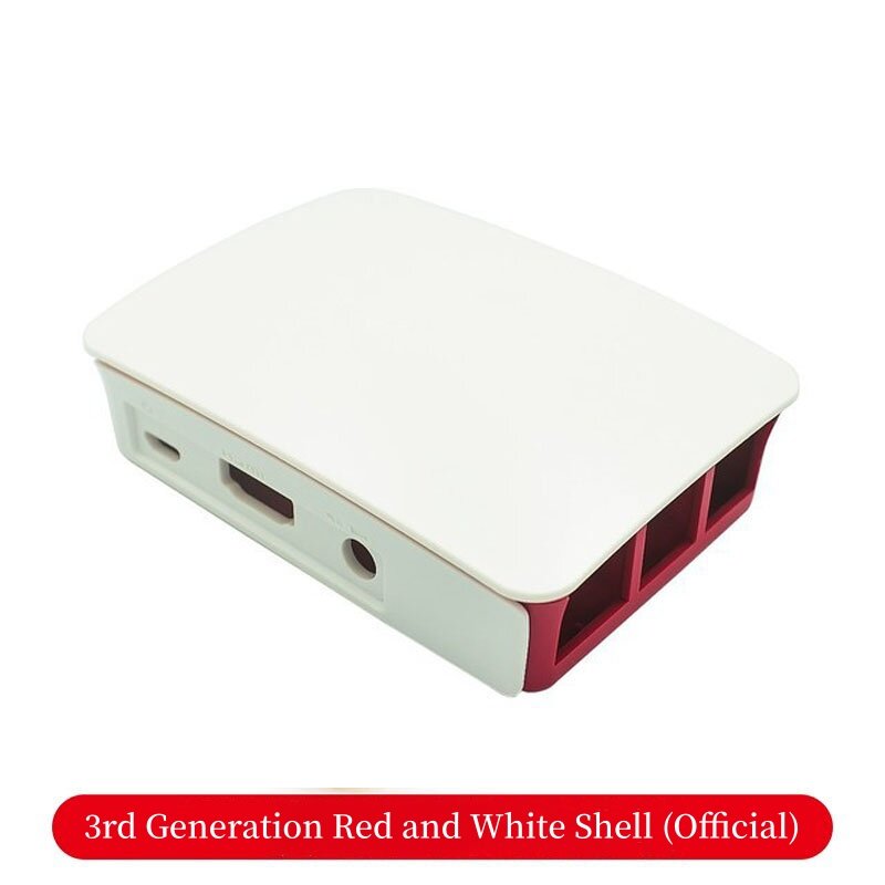 1 ~ 50Pcs kompatybilny Raspberry Pie Raspberry Pi nadaje się do 3/4 generacji w kształcie litery B futerał czerwone i białe pudełko