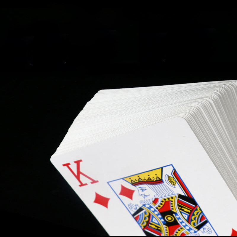 Carte da gioco con mazzo contrassegnato Poker trucchi magici prospettiva carte da Poker Close-up Street Illusion Gimmick facile da fare per principianti