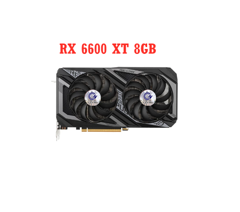 RX6600XT O8G เกม ROG Strix RX 6600 XT RX 8GB GDDR6 128-bit RX6600XT 7nm รองรับ AMD Intel Desktop ASUS
