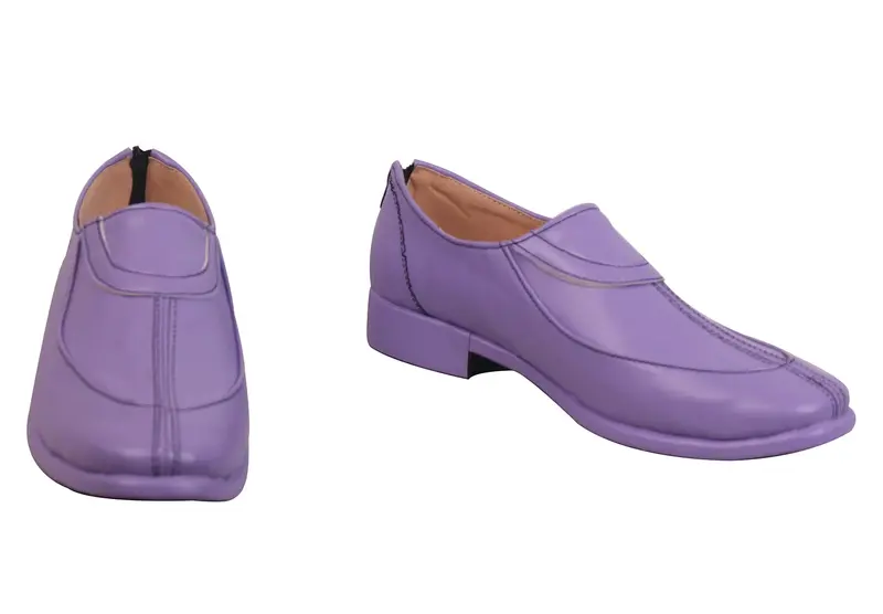 Dziwaczna przygoda JOJO Golden Wind buty Leone Abbacchio Cosplay fioletowe buty spersonalizowane w dowolnym rozmiarze