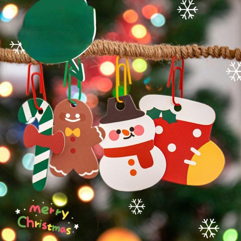 Party Weihnachts baum Display Fenster hängen Segen Karten Weihnachts dekoration Anhänger Ornament hängen Nachricht Etikett Tags