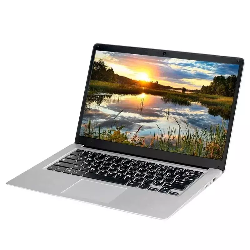 14inch notebook windows 10pro office netbook 6gb ram 500gb rom toetsenbord ultrabook