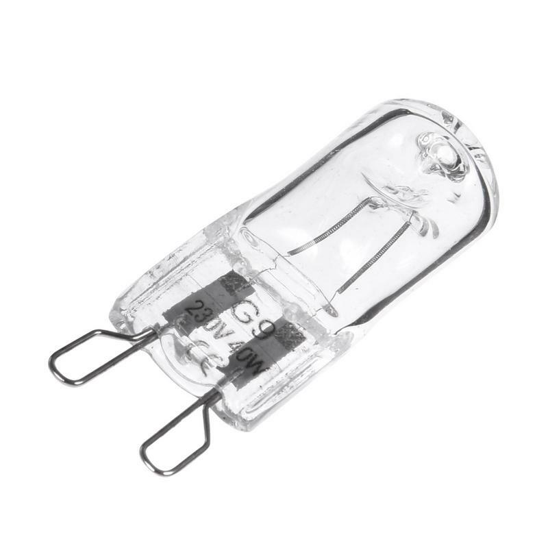 Oven Light Bulb G9 High Temperature Bulb Steamer Light G9 Oven Lighting Bulb 40w Halogen Bulb Light Globe Lamp