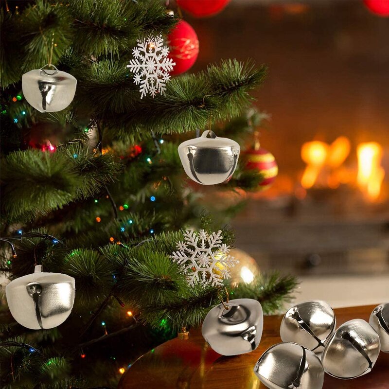 100 Stuks Jingle Bells, 25Mm Handgemaakte Klokken In Bulk, Diy Bells, Kerstversiering, Huisdecoratie