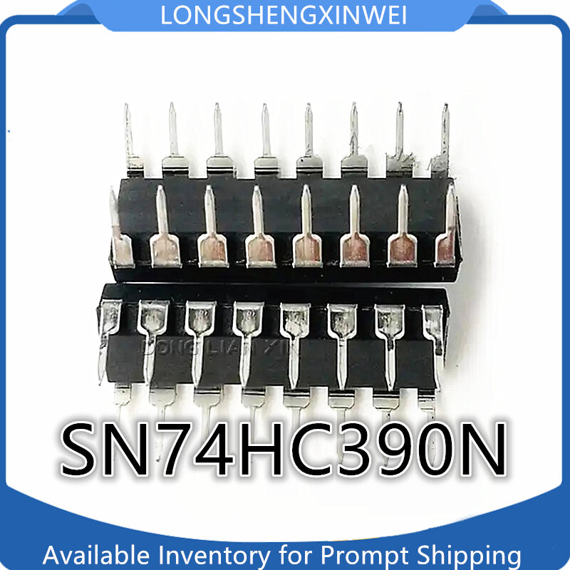 1 Stuks Sn74hc157n 74hc161n 74hc163n 74hc595n Sn74hc390n Dip16 Inline 8-Bit Seriële Invoer/Uitgang Parallelle Chip