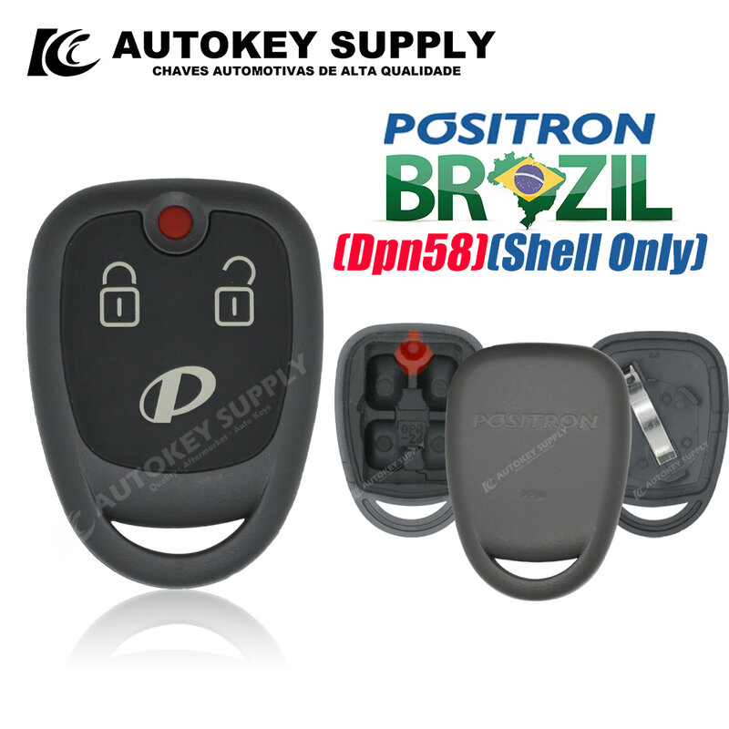 Dpn58 Brazli Positron Shell chave Flex AKBPS187 AutokeySupply
