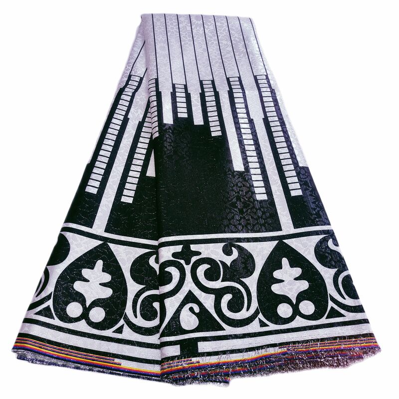 2023 najnowsza wysokiej jakości afrykańska tiulowa koronka tkanina żakardowa haft na imprezę bal sukienka 5 metrów!