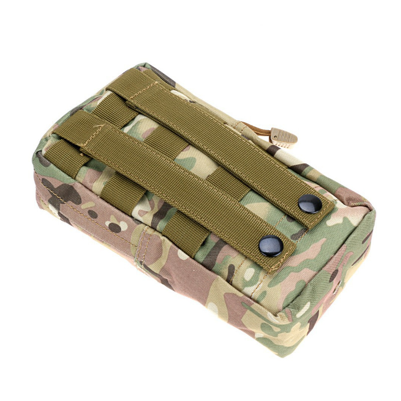 Tactical Molle System Medical Pouch 600D Utility EDC Tool accessorio marsupio custodia per telefono borsa da caccia softair attrezzatura da esterno