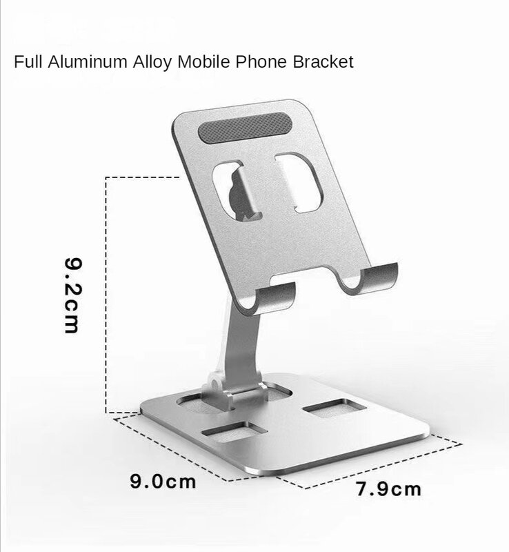 Soporte Universal de aleación de aluminio para tableta, soporte Flexible y ajustable para iPad y teléfono móvil