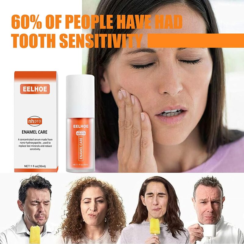 Teeth Cleansing Toothpaste Tooth Whitening Enamel Care Toothpaste V34 Intensive Stain Removal Teeth Reduce Yellowing Toothpaste