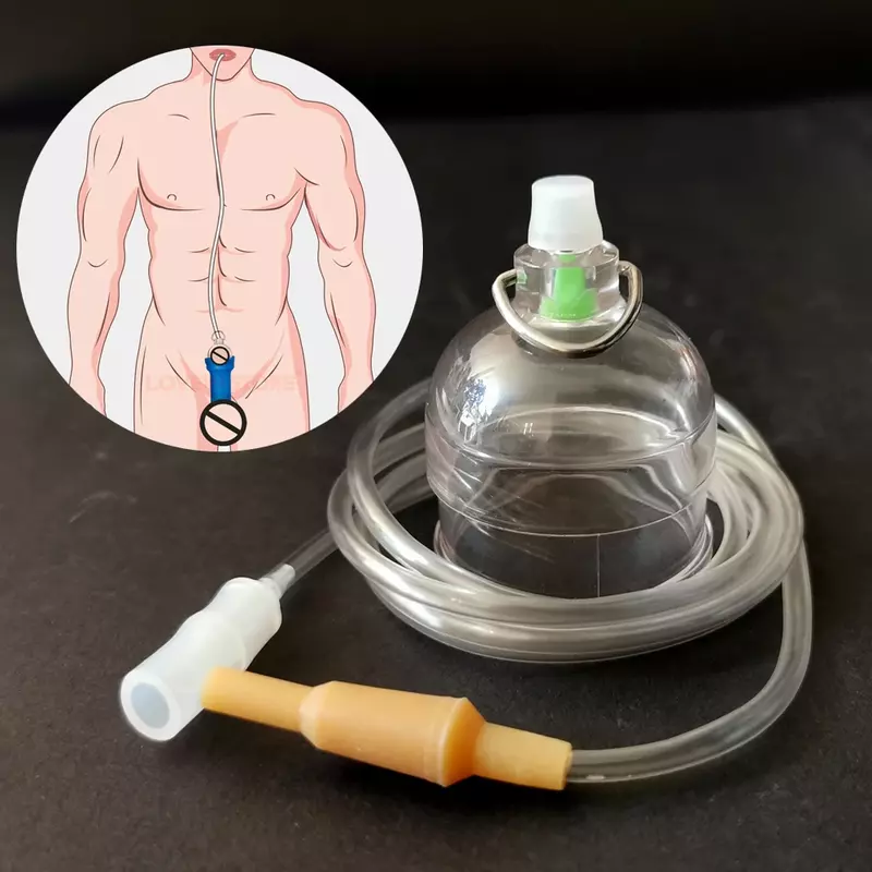 Pompa Penis Enhancer gantungan vakum Glans Cup untuk pembesar Penis Extender perangkat pertumbuhan Penis Aksesori pengganti pembesar