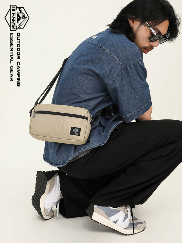 Borsa a tracolla per donna uomo borse a tracolla borsa di design di lusso borsa a tracolla piccola borsa quadrata in tela Casual portatile femminile