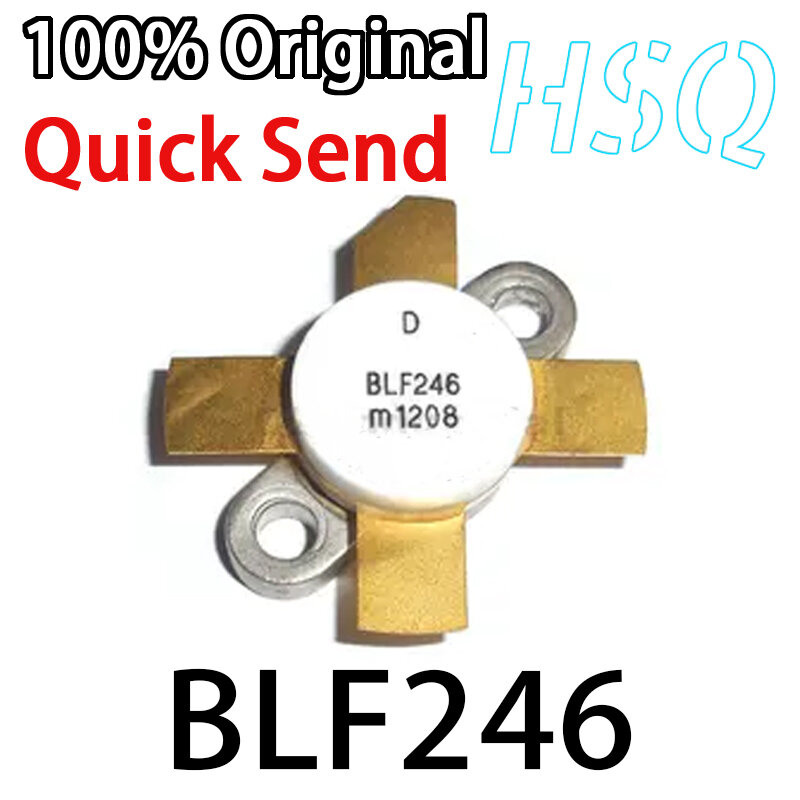 Transistor de potencia RF de tubo de alta frecuencia, 1 piezas, BLF246, en Stock