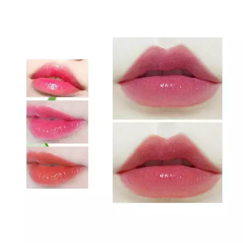1PC Moisture Lip Balm Long-Lasting Natural Aloe Vera Lipstick Color Mood change Long Lasting Moisturizing Lipstick Lips Makeup