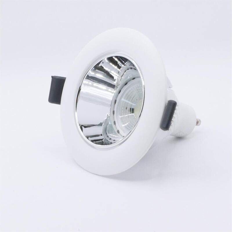 Горячая Распродажа, gu10 потолочный светильник для дома MR16, светодиодный светильник из алюминия с одним кольцом, встраиваемый внутренний прожектор
