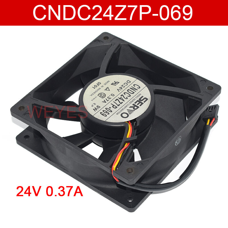 Brand  original for 12CM 12038 CNDC24Z7P-069 24V 0.37A 9W inverter fan