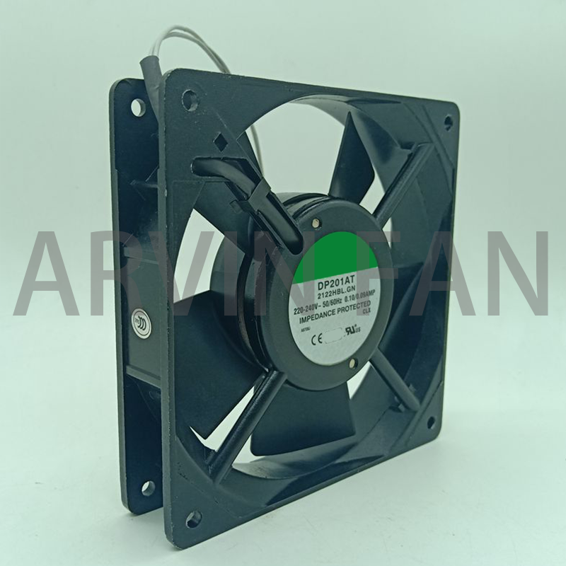 Вентилятор 220 В переменного тока 120 мм 12 см 12 см вентилятор 12025 DP201AT 2122HBL 220 В охлаждающий вентилятор для шкафа