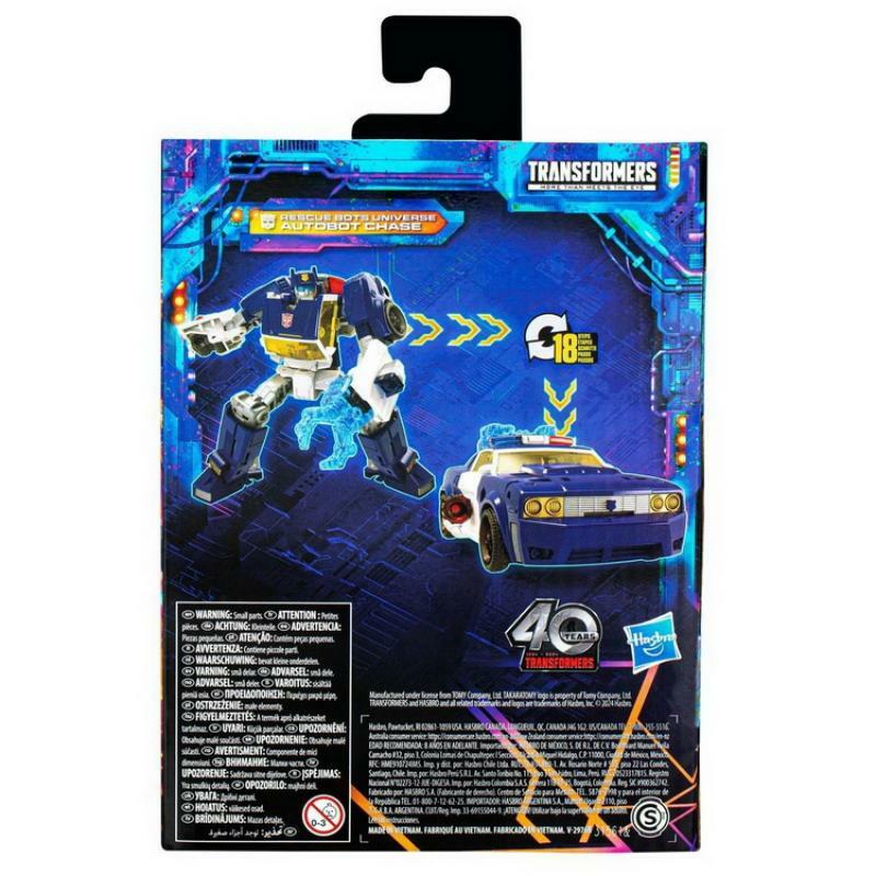 Hasbro-figura de acción Original Transformers Legacy United Deluxe Chase, modelo de juguete, Hobby Robot, regalos, 14cm, en Stock