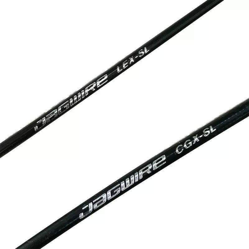 JAGWIRE Set kabel pemindah rem sepeda, Set kabel pemindah gigi pit jalan MTB 4mm 5mm untuk Shimano Sram