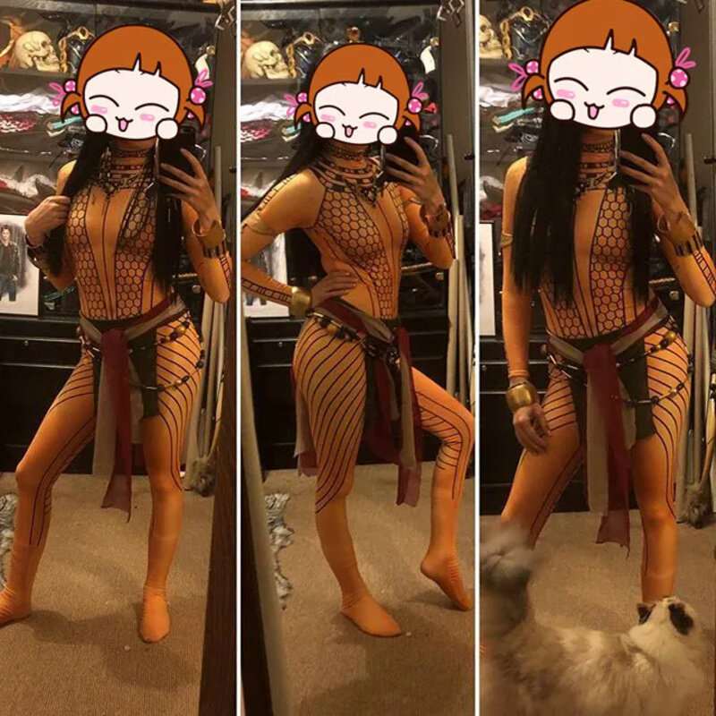 Múmia 2 trajes de cosplay femininos Anck Su Namun, traje super-herói Zentai, bodysuit Halloween, adulto e infantil